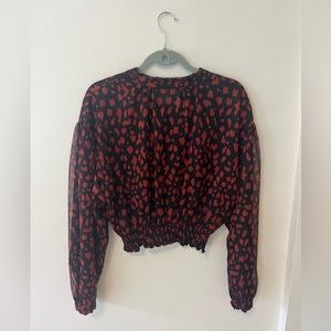 Nanushka Pattern Blouse